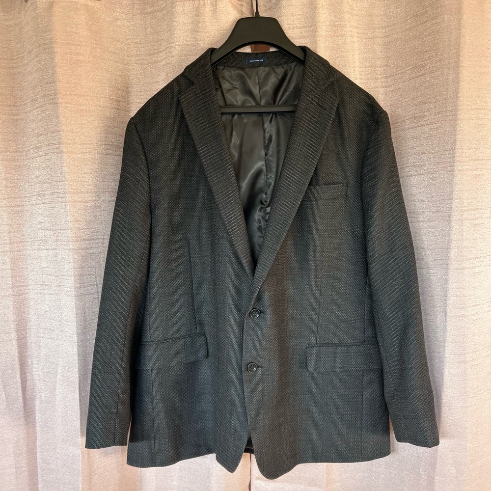 Stanford Tailored Culture Grey Blazer Sports Coat